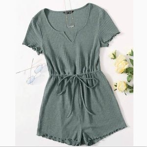 SHEIN Sage Green Romper